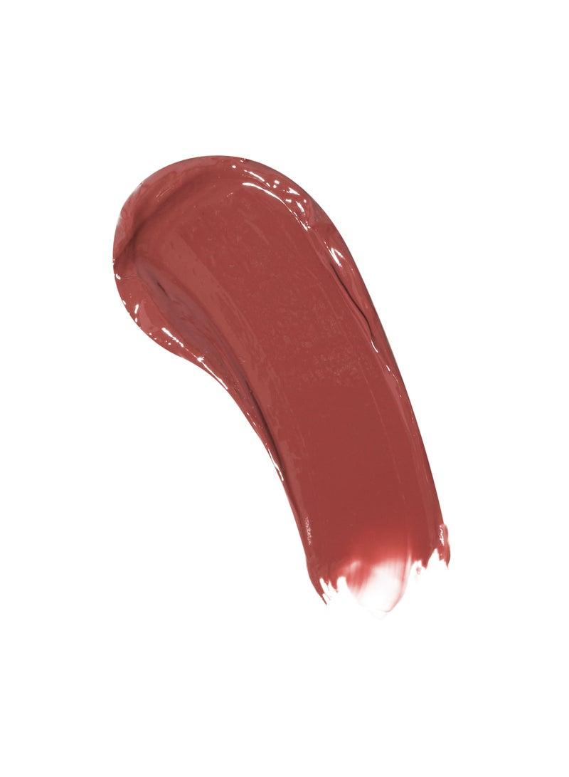 REVOLUTION Pout Shine Glossy Lipstick Blushed Pink - Image 3